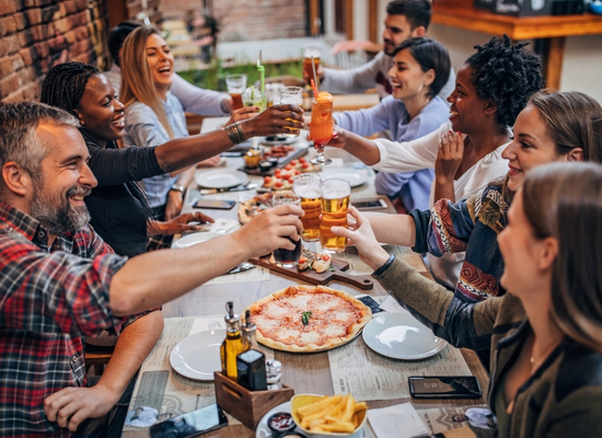 Restaurant customers